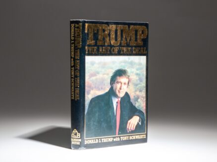 First edition, first printing of Trump: Art of the Deal by Donald Trump.