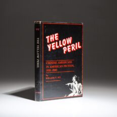 Inscribed to former US Ambassador to China Leonard Woodcock, the first edition of The Yellow Peril by William F. Wu.