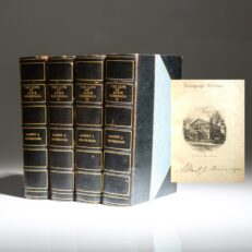 Signed limited edition of The Life of John Marshall by Albert J. Beveridge.