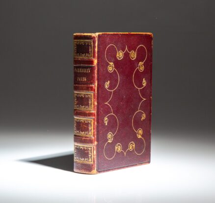 Featuring a landscape fore-edge painting, the first edition of The Poetical Works of Thomas Campbell, published in 1837.