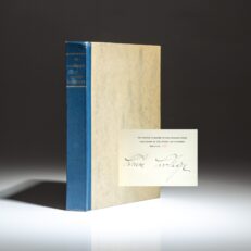 Signed limited edition of The Autobiography of Calvin Coolidge.