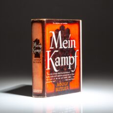 The Definitive New Translation edition of Mein Kampf, published by Houghton Mifflin in 1943, with translation by Ralph Manheim.