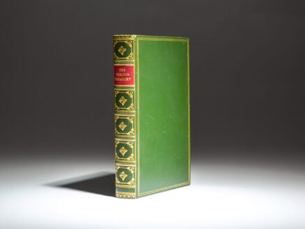 Fifth edition of The Golden Treasury of The Best Songs and Lyrical Poems in the English Language, as arranged by Francis Turner Palgrave