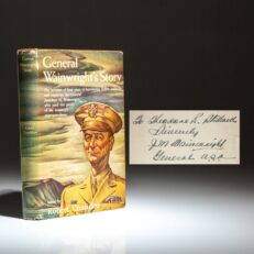 First edition of General Wainwright's Story, signed by the author.