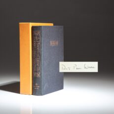 Signed limited edition of A Place to Come To by Robert Penn Warren.