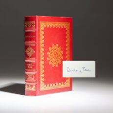 From the Easton Press, Reflections: Life After The White House, signed by First Lady Barbara Bush